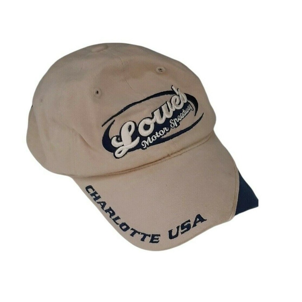 Lowes Motor Speedway Cap Charlotte NC Nascar racing track one size fits all